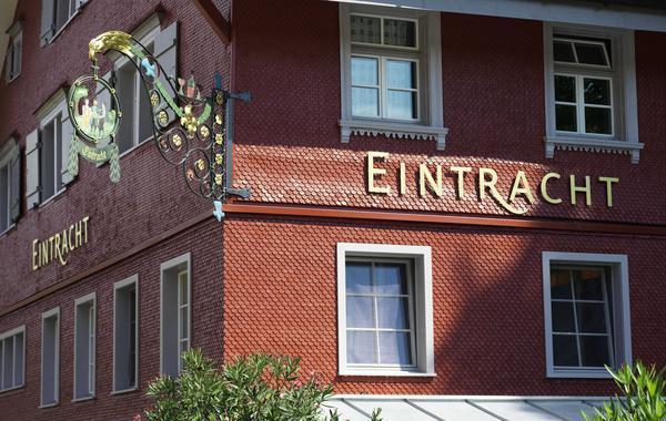 Hotel Haus Zur Eintracht Oberriet Exteriér fotografie
